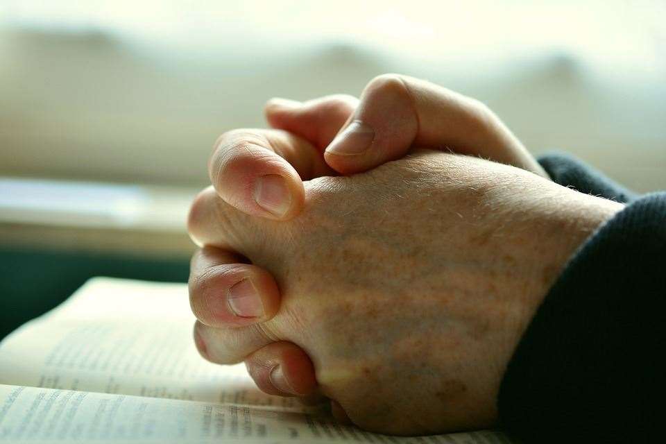 Prayer can help. Stock image