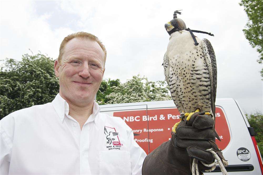 One of the finalists, Dave Green, from NBC Bird and Pest solutions