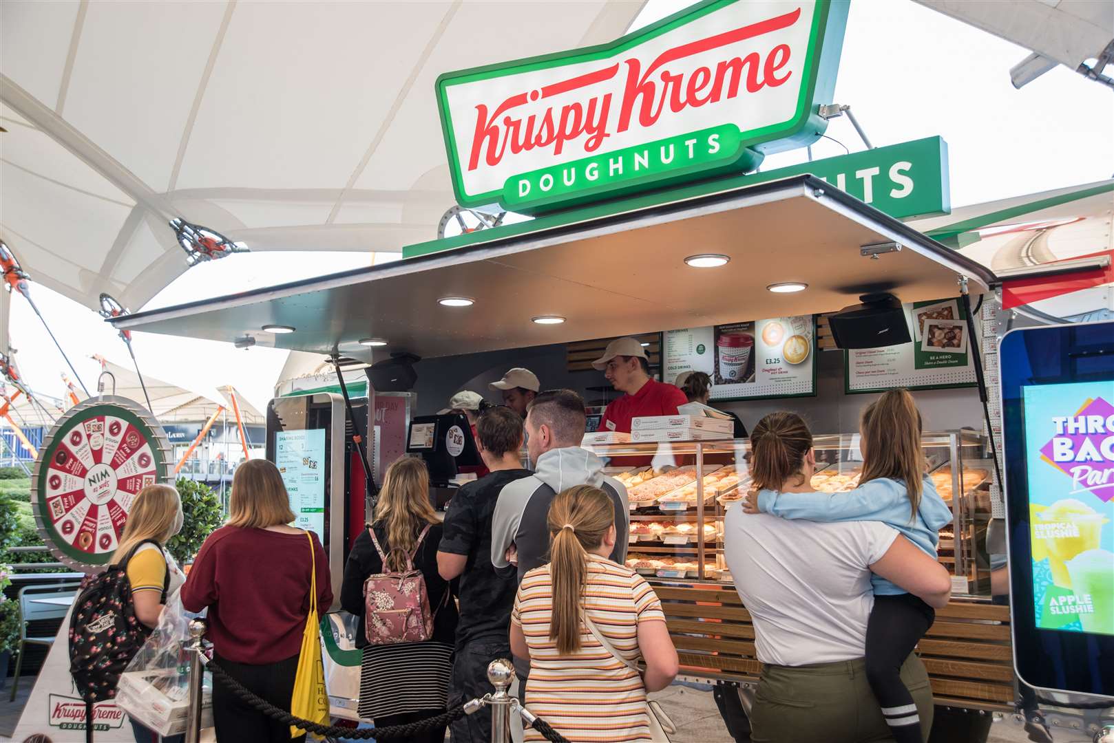How Krispy Kreme at the Designer Outlet currently looks