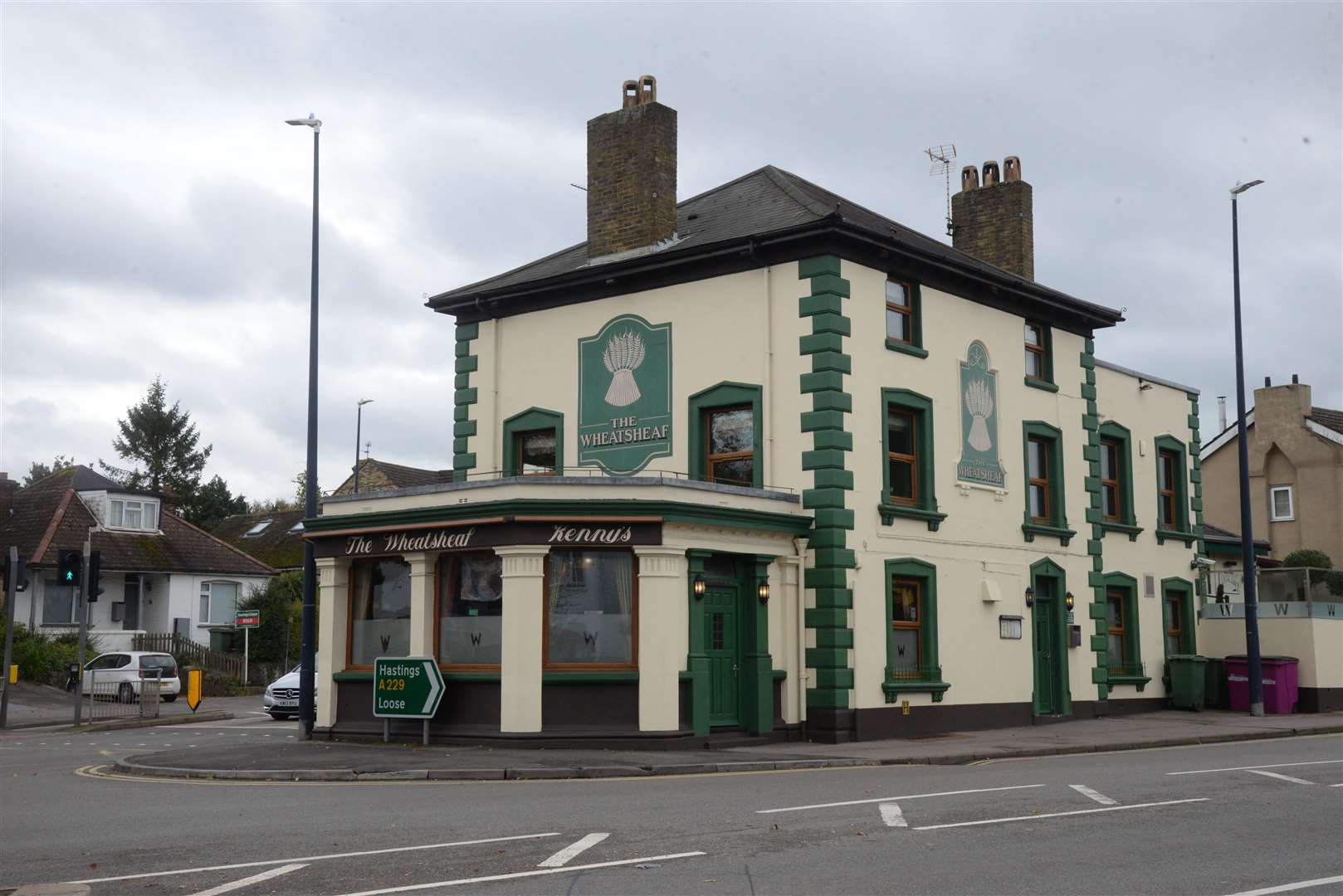 The once proud Wheatsheaf pub is soon to be demolished