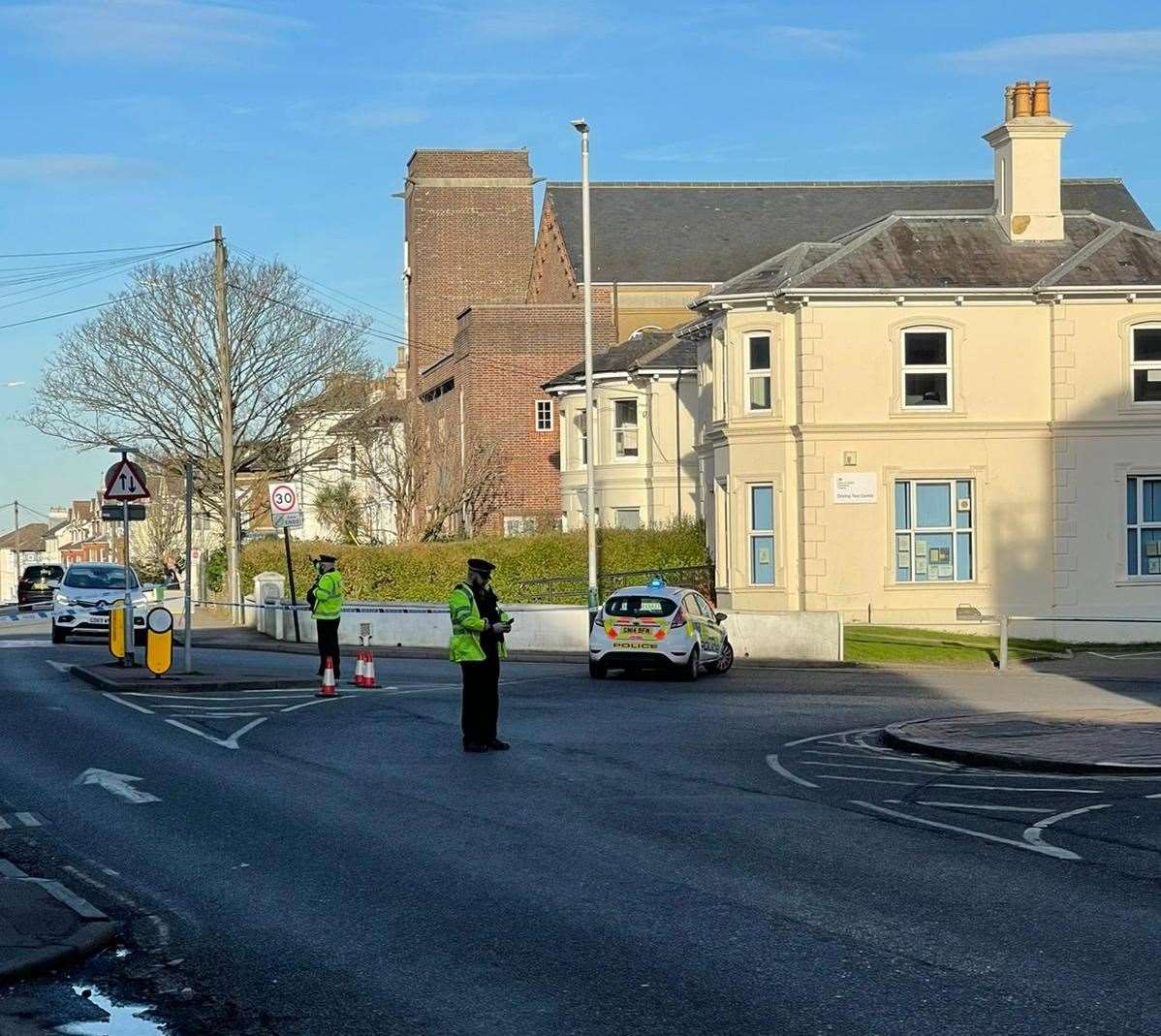 Police are investigating an assault in Upper Grosvenor Road, Tunbridge Wells