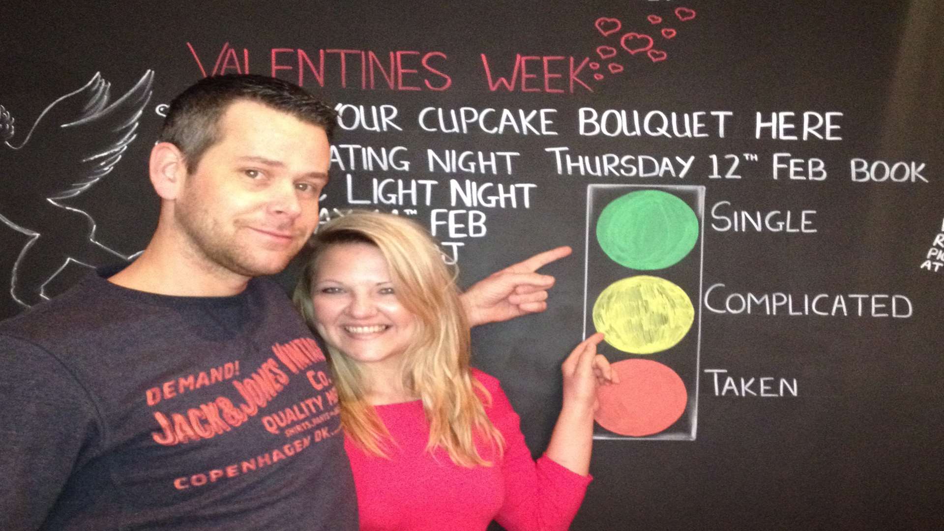 Chris Vidler and Anna Murray are inviting you to The Lane's speed dating night and traffic light party