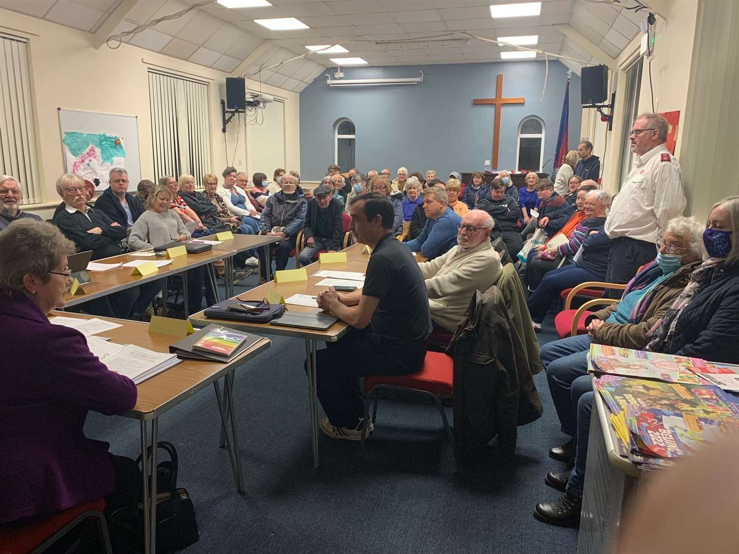 South Willesborough and Newtown (SWAN) Community Council held a public meeting on Monday to discuss the route closure