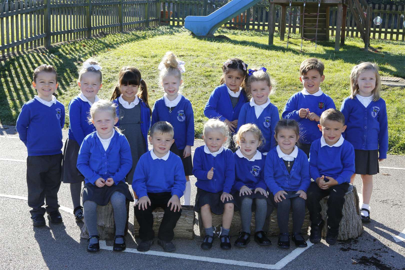 FIRST CLASS 2018. KENT MESSENGER.Class 1 of 1..Pictured are Owlets Class from Ulcombe Primary School..Ulcombe CE Primary School, The Street, Ulcombe, Maidstone, ME17 1DU.Picture: Andy Jones. (4462770)