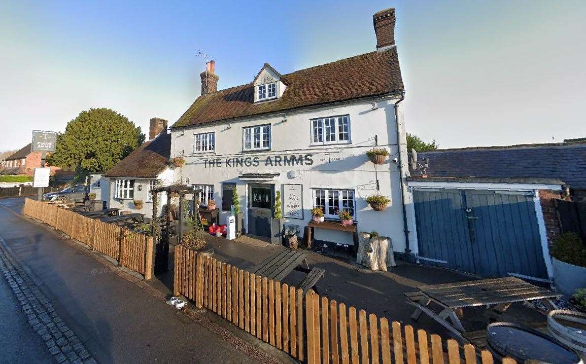 The Kings Arms in West Malling. Picture: Google
