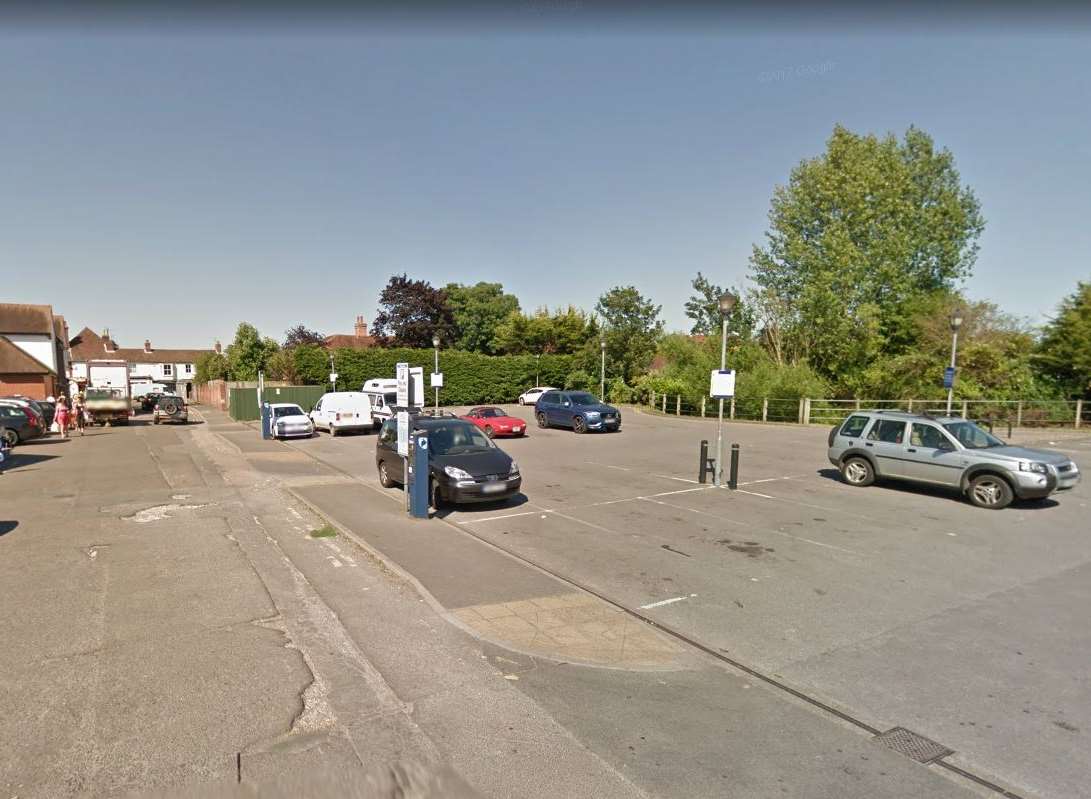 Two teenagers were robbed in the Foreman Centre Car Park in Headcorn High Street on Sunday. Picture: Google Maps