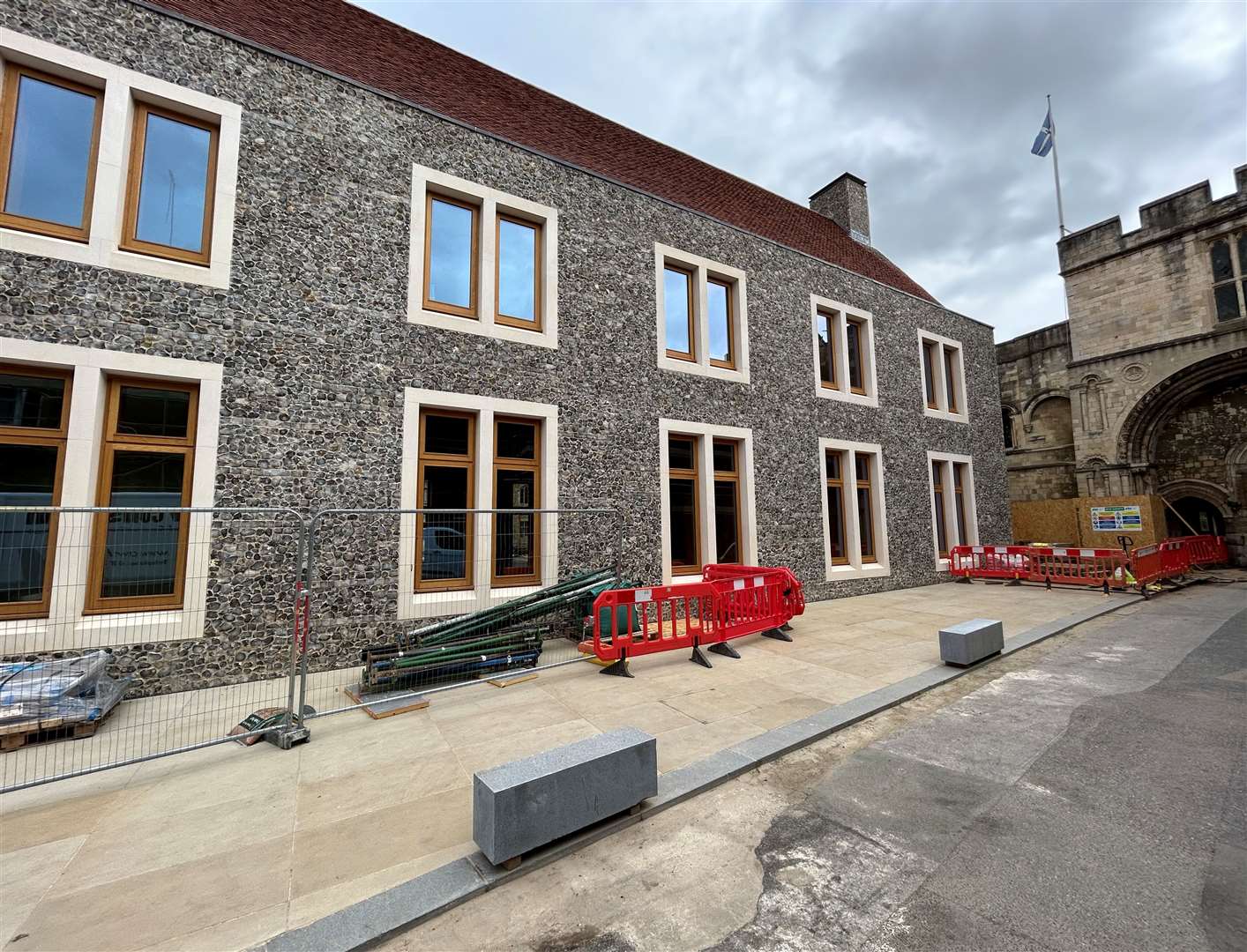 The new Science Building is being built at King's School Canterbury
