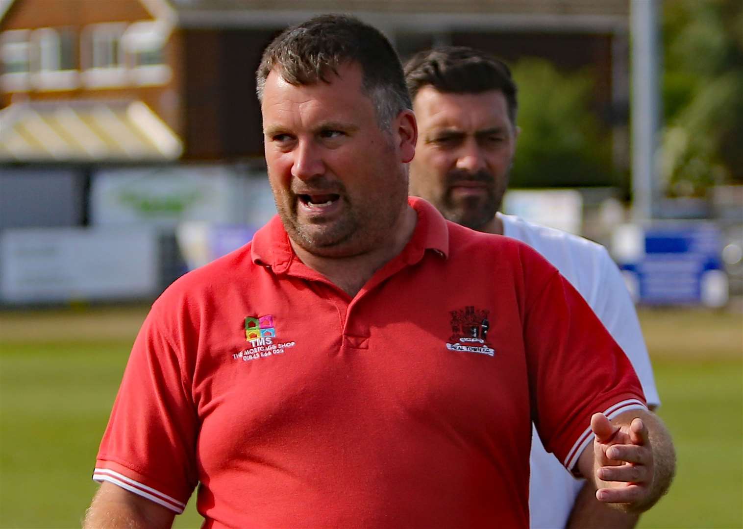 Deal Town manager Steve King - saw his side win on penalties at FC Elmstead to reach the FA Vase First Round on Saturday. Picture: Paul Willmott