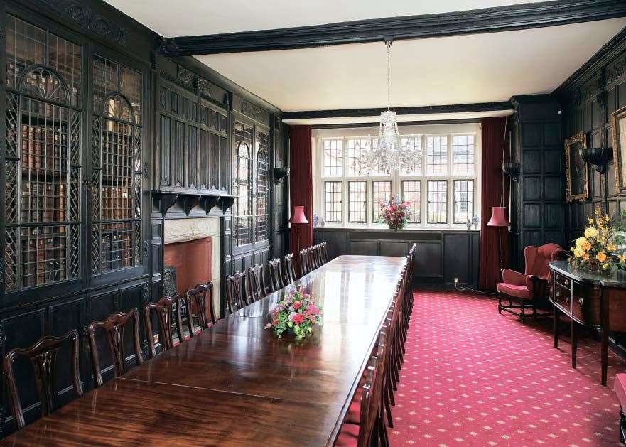 The parlour at Wye College