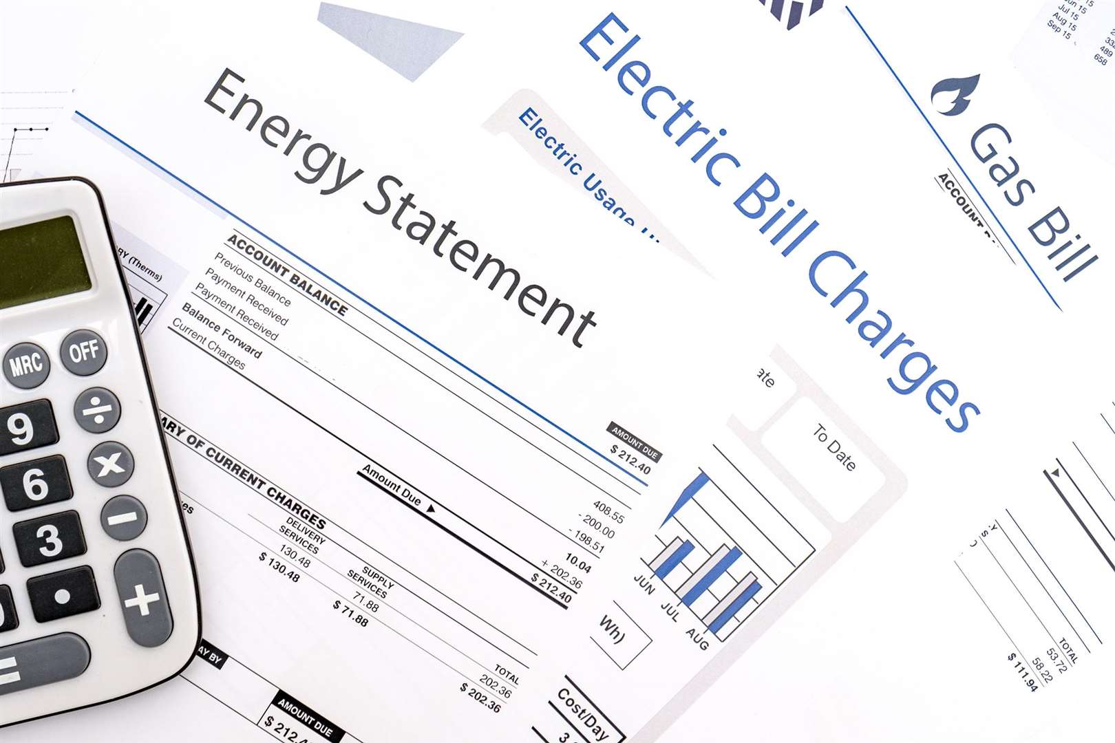 Energy bills will fall in April and possibly again in July suggest predictions by energy experts. Image: Stock photo.