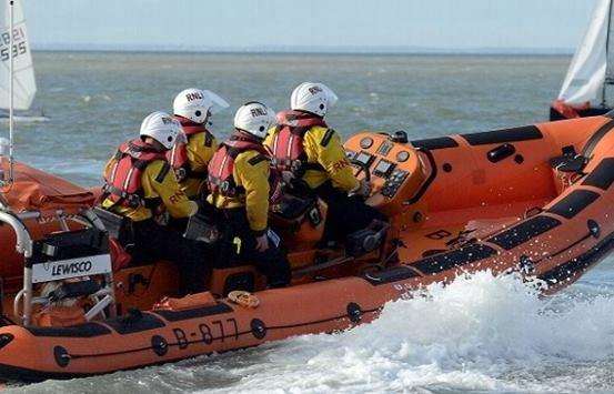 RNLI's Whitstable Lifeboat helped with the search