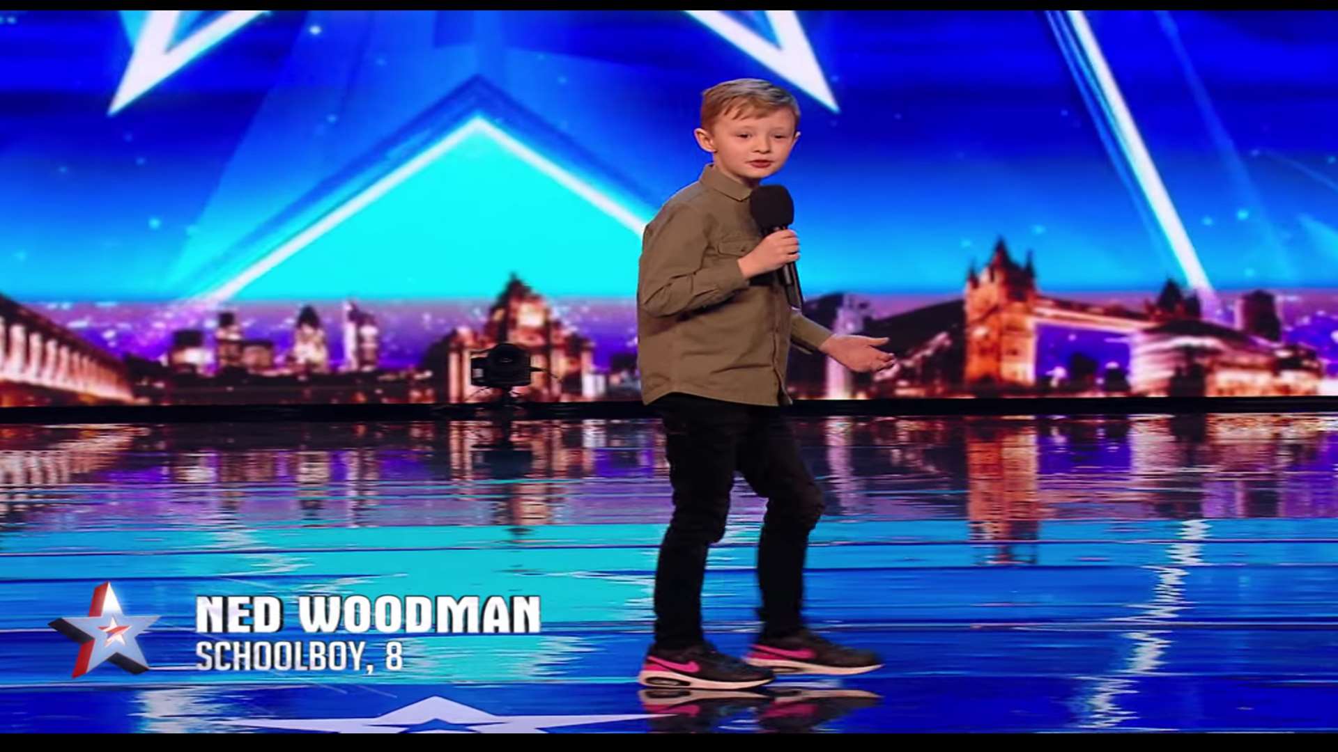 Ned Woodman. Picture: ITV via YouTube