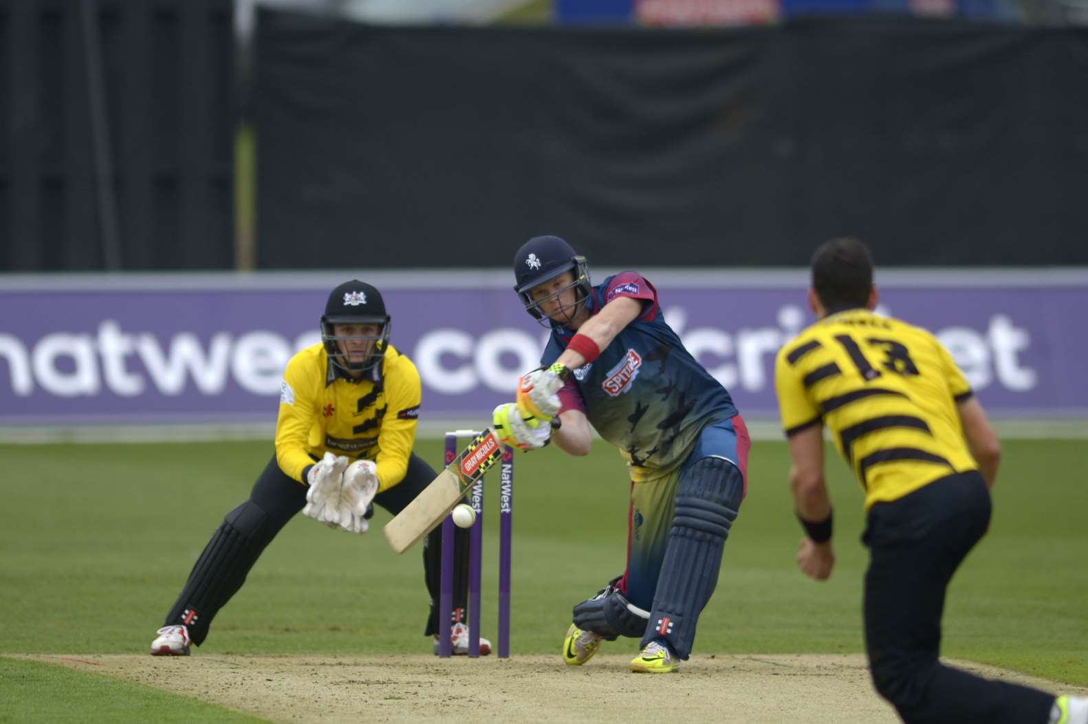 Kent's Sam Billings in action against Gloucestershire last season. Picture: Barry Goodwin