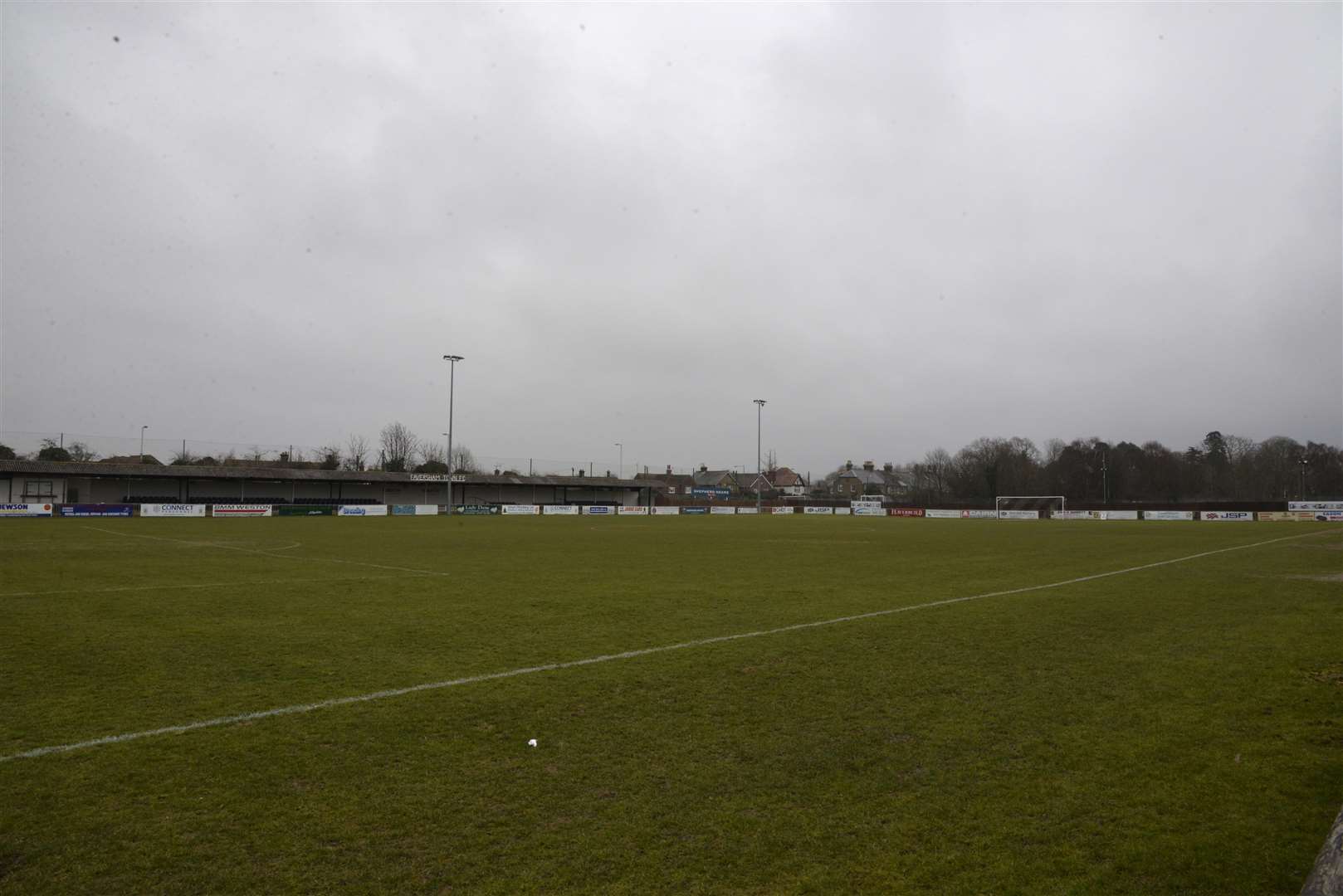The club's end field will be transformed into 'Kent's biggest beer garden'