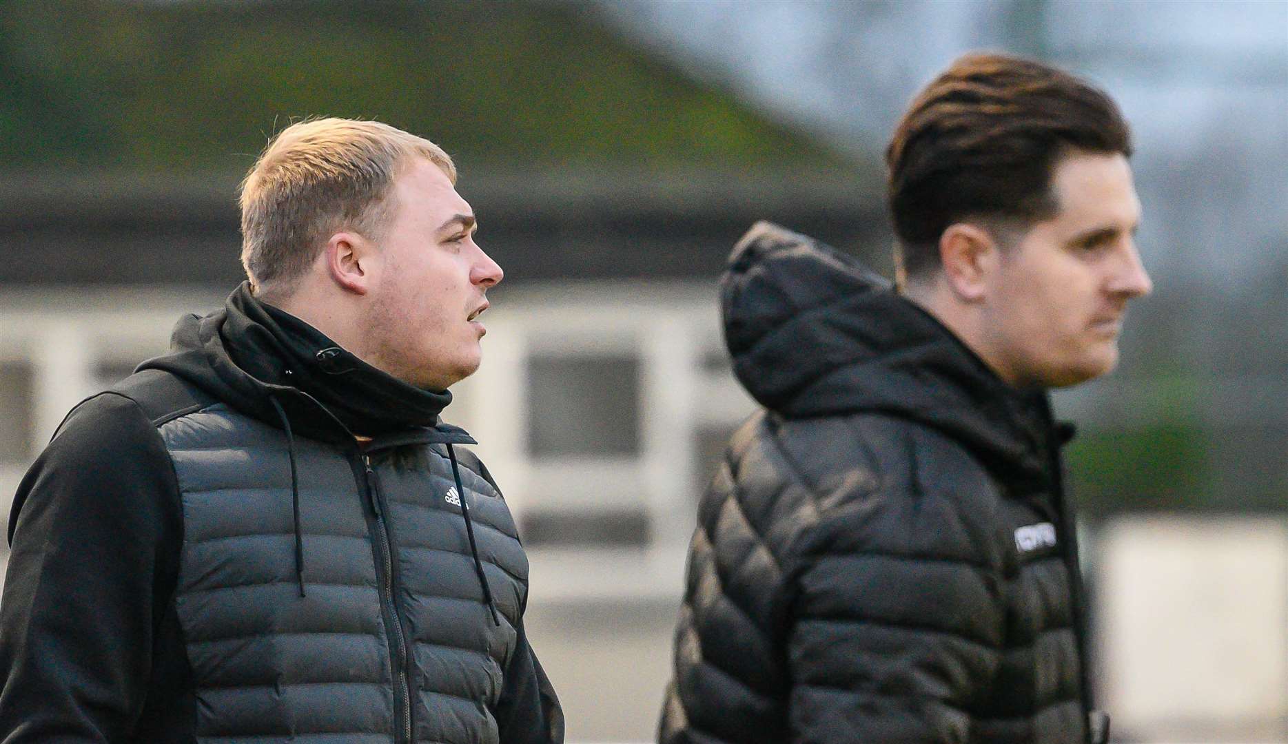 Canterbury City joint-managers Chris Woollcott and Josh Hall