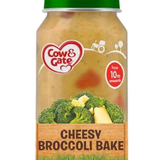 Supermarkets are recalling Cow and Gate Cheesy Brocolli Bake due to pieces of rubber glove getting inside the product
