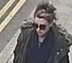 A CCTV image showing Leah Daley in Tontine Street, Folkestone on May 5. Picture: Kent Police