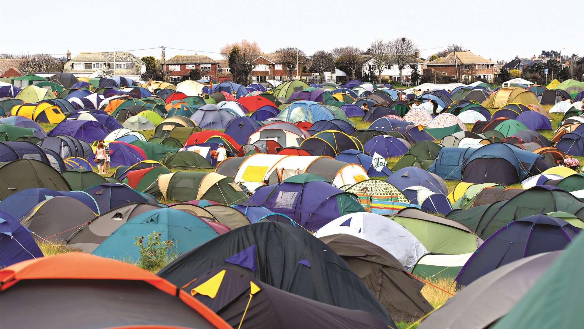 Whitstable's Church Street playing field could be transformed into a sea of tents if the plans go ahead