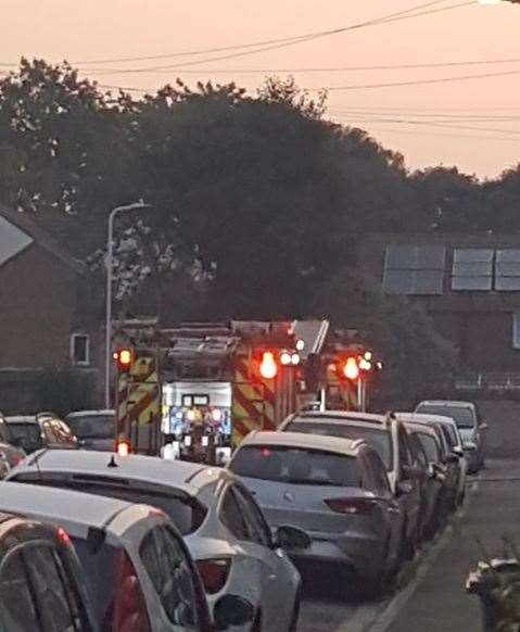 Firefighters were called to Afghan Road in Broadstairs in the early hours (15767553)