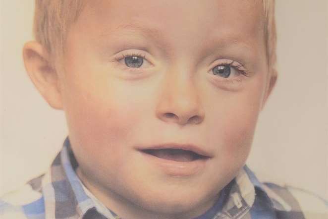 The parents of little Jamie Jr Askew described him as 'happy-go-lucky'