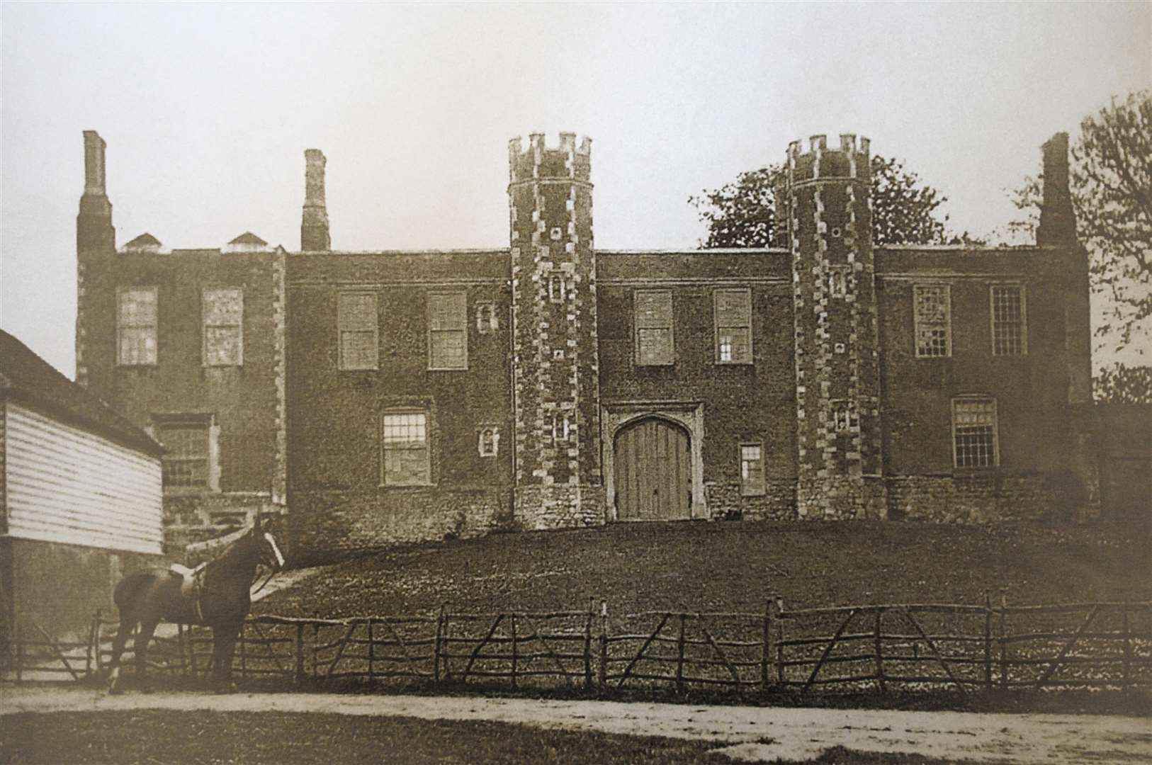 Shurland Hall, Eastchurch, in the 1900s