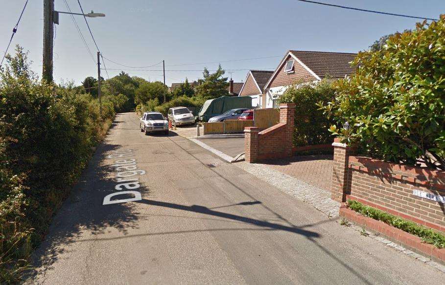 The attack happened in the victim's home in Dargate Road