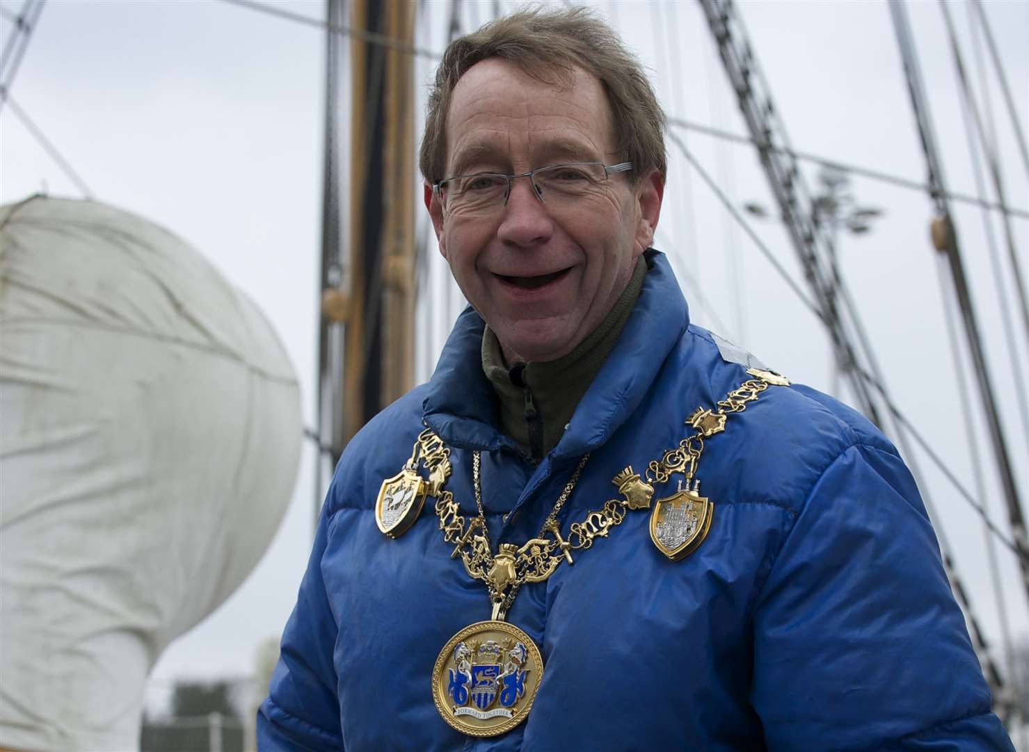Vaughan Hewett, pictured in 2013 when he was Mayor of Medway. Picture: Andy Payton