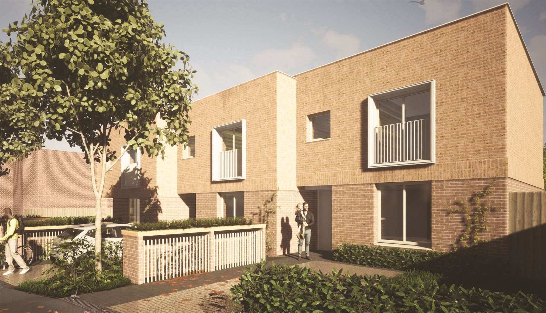 The properties will meet the "Passivhaus Standard". Picture: Golding Homes