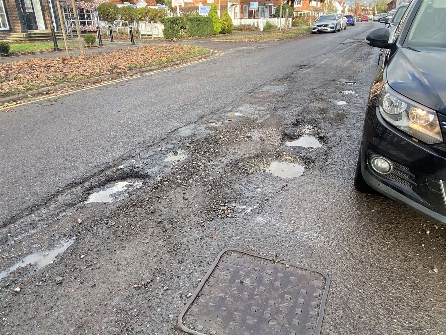 Residents say they have never known potholes to be so bad in Tenterden. Picture: My Tenterden