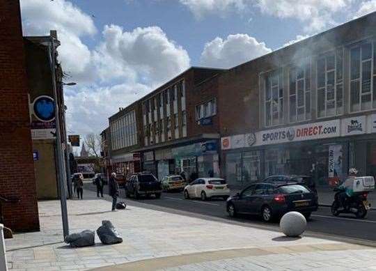 Fire crews were called to Boots in Strood High Street. Picture: Stephen Matthews. (31078038)