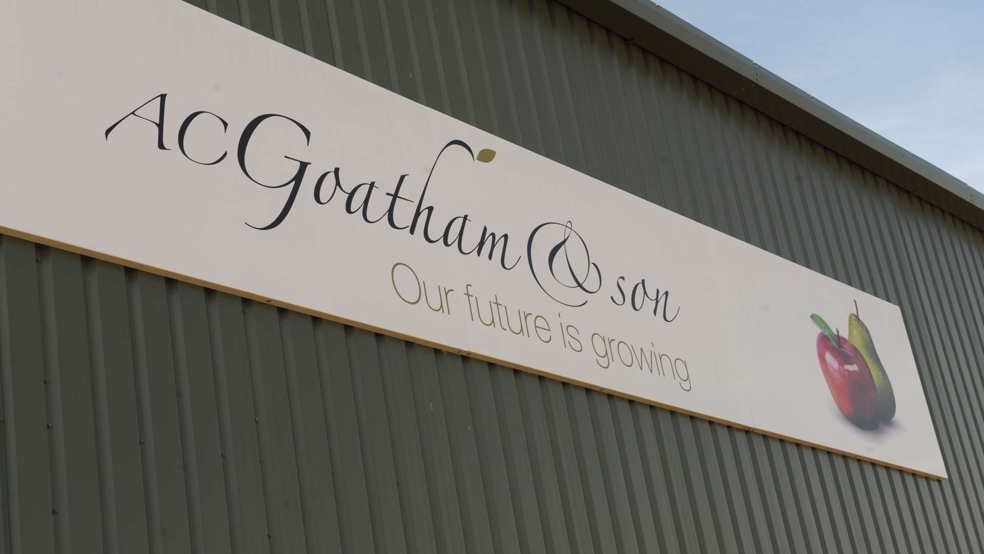AC Goatham & Son's headquarters at Flanders Farm, Hoo