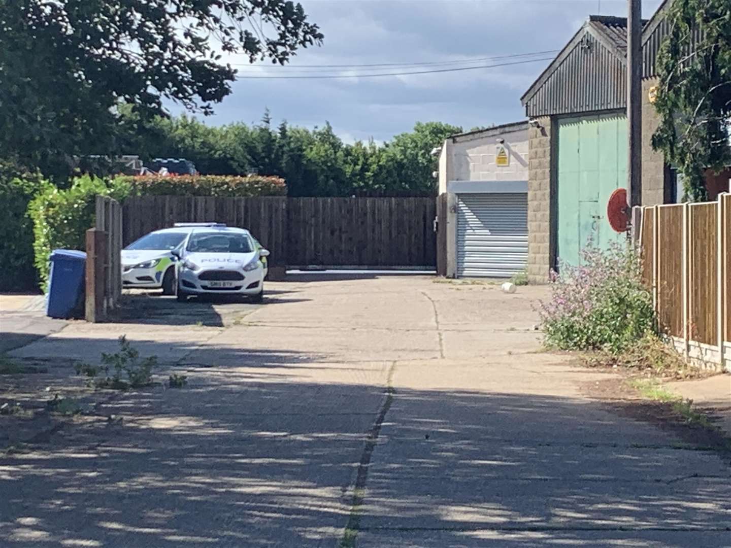 Police are at premises off the Sheppey Way at Bobbing. Picture: Ellis Stephenson