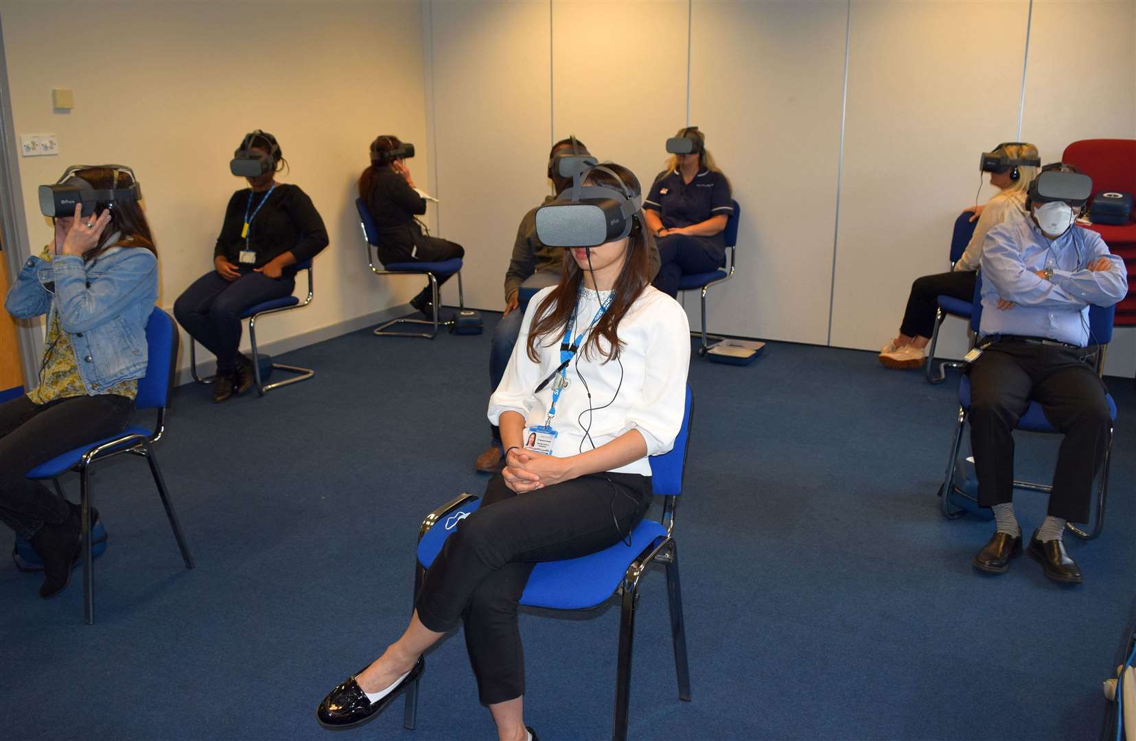 Darent Valley Hospital in Dartford is using virtual reality in its safeguarding training