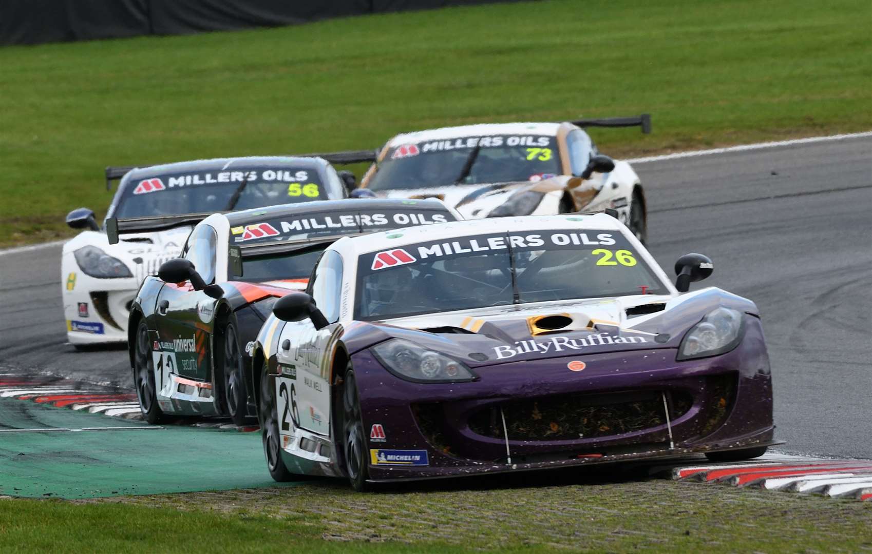 Luke Reade, from Dartford, took 13th, 10th and sixth in the three Ginetta GT4 Supercup races. He finished 13th in the championship aboard his Billy Ruffian with Rob Boston Racing machine