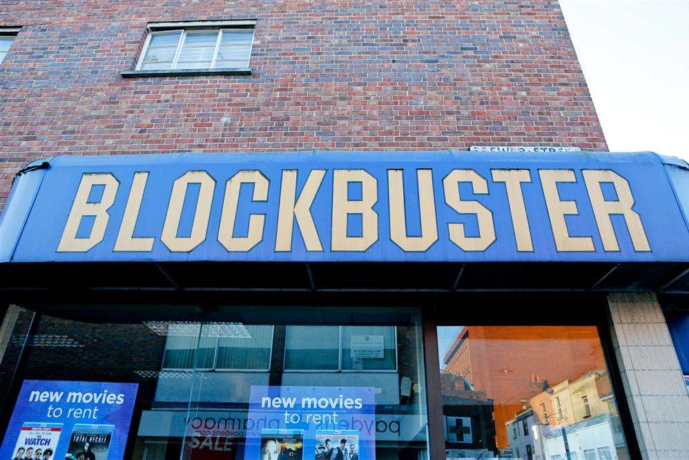 Blockbuster in Maidstone is among the stores closing