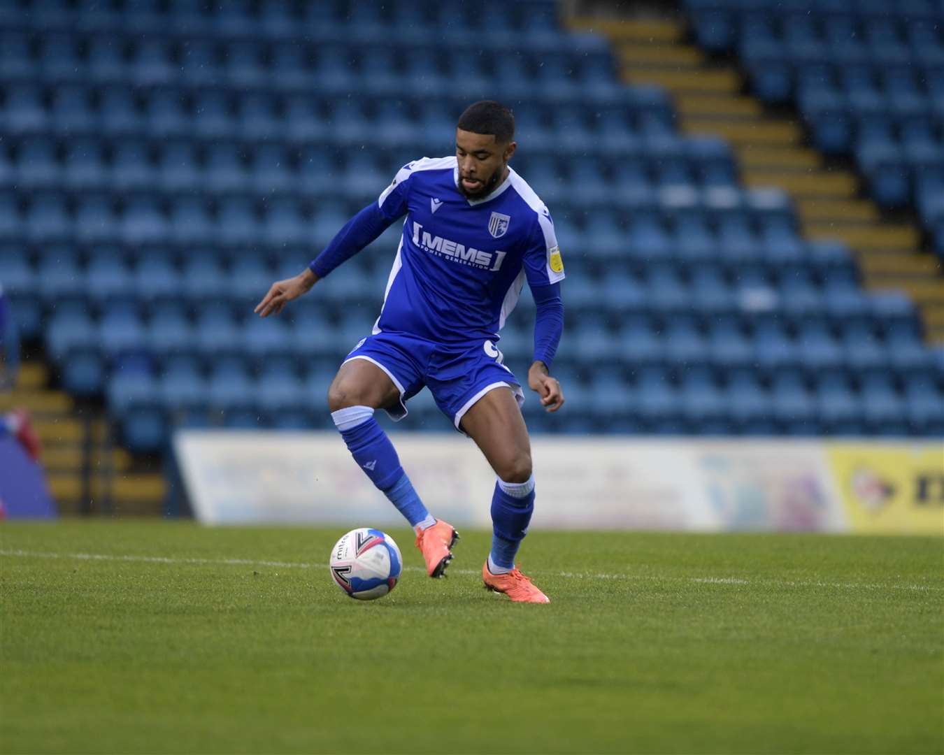 Gillingham striker Dominic Samuel is back from injury.Picture: Barry Goodwin