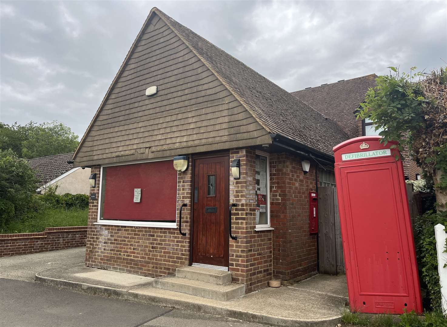 A former post office unit in Challock has been empty for almost one year and on the market for two.