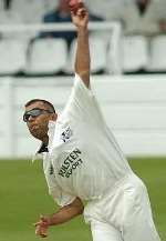 MIN PATEL: Bowling well despite a hamstring strain. Picture: ADY KERRY