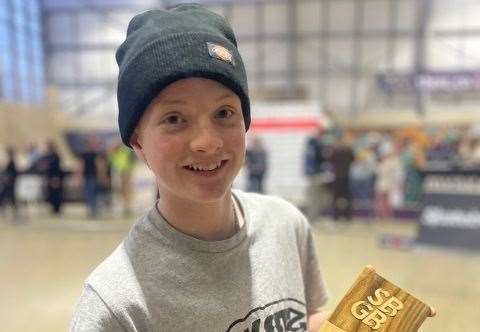 Margate skateboard prodigy Taylor Cunningham who has trailed for Olympics, says promoting the sport is schools is great for its future. Picture: Gary Jones