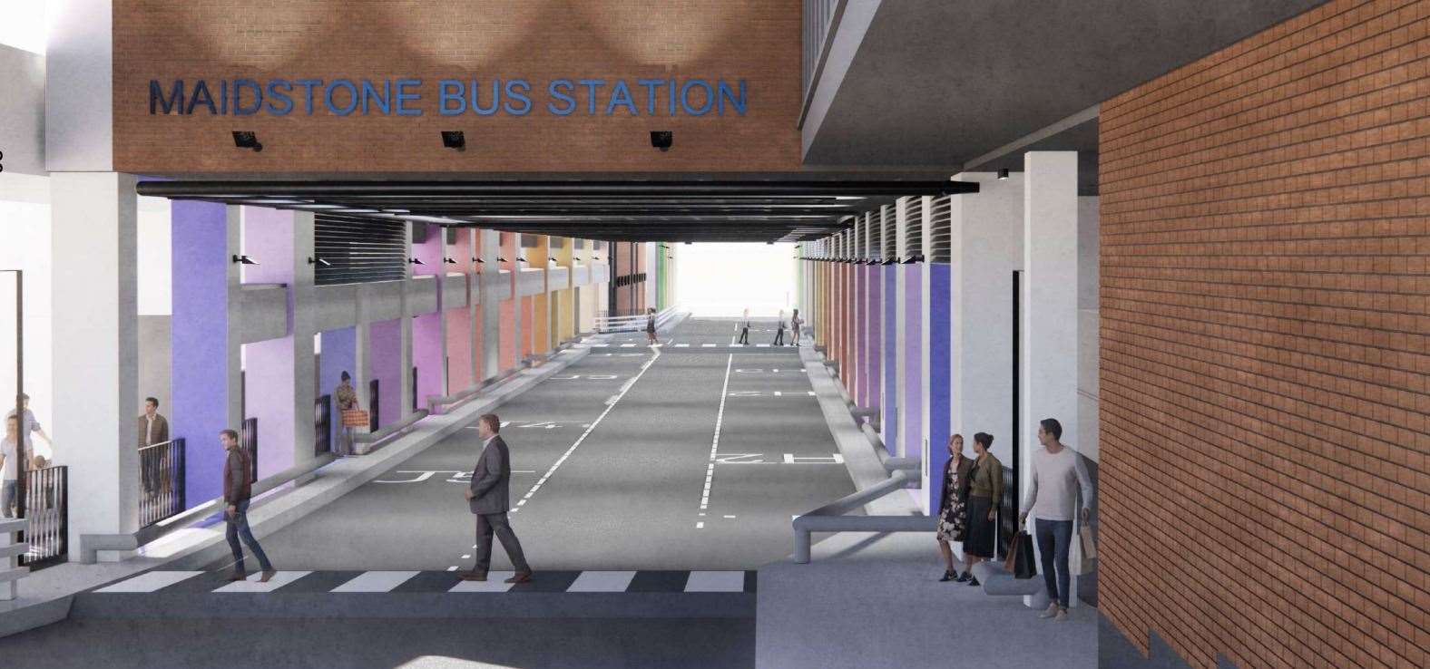 New artists impressions show what Maidstone bus station could soon look like