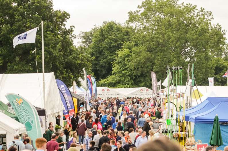 Crowds at last year's Kent County Show