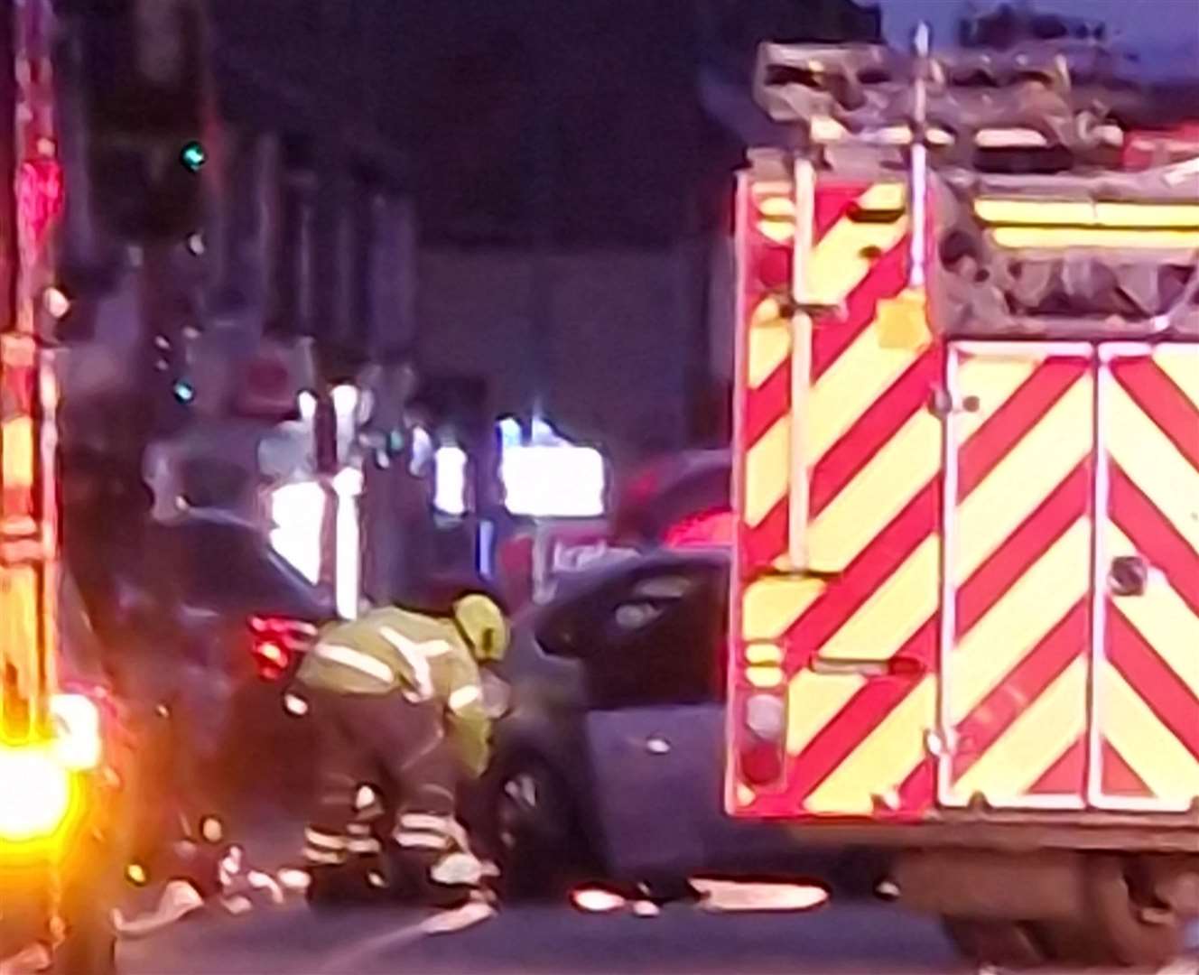The crash was in The Brent, Dartford. Picture: Bradley Reynolds