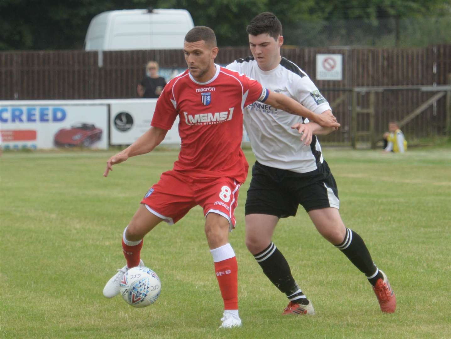 Stuart O'Keefe has worn the captain's armband for much of pre-season Picture: Chris Davey