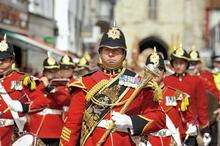 Homecoming for the Princess of Wales' Royal Regiment in Canterbury