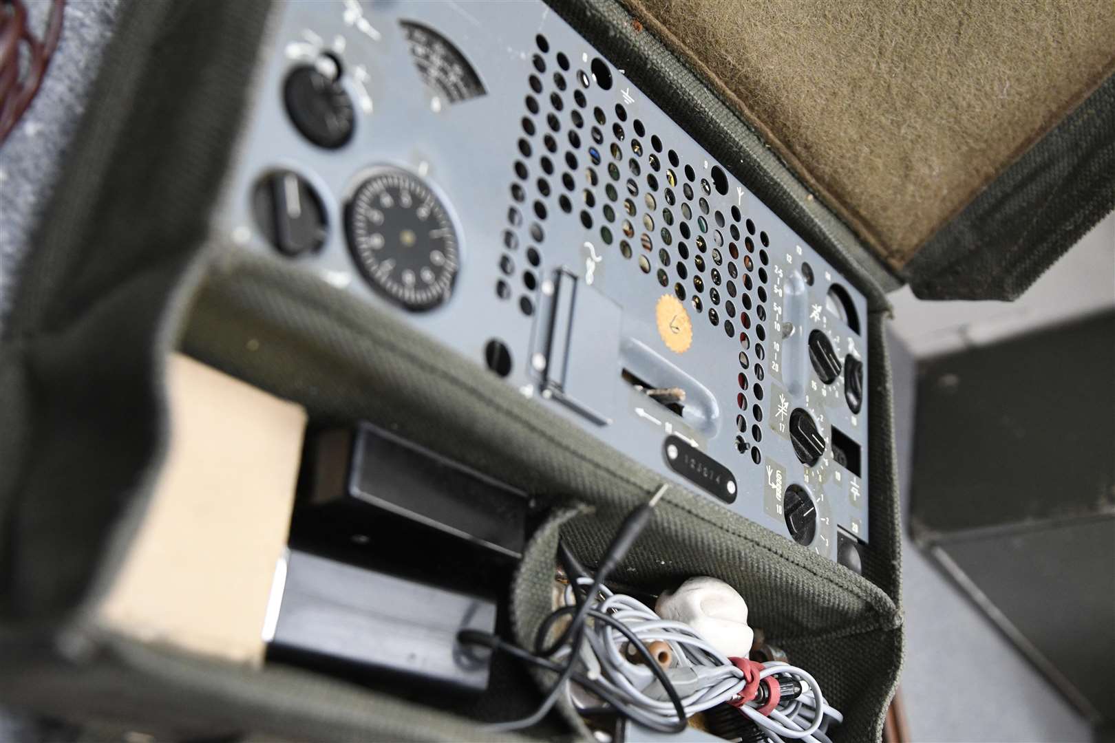 A transmitter from the Cold War period. Picture: Barry Goodwin