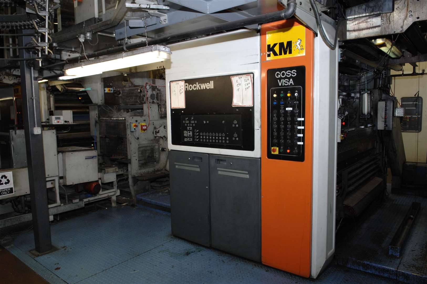 The Messenger was initially printed at the KM group's head office in Larkfield