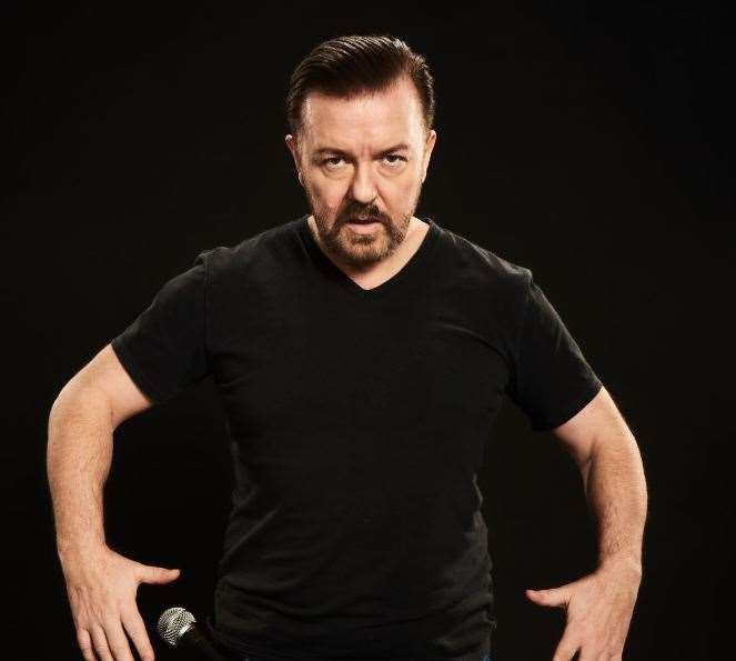 Ricky Gervais will be performing in Tunbridge Wells
