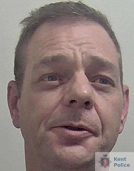 Rodney Geisha was jailed for 13 and-a-half years and will serve four on licence. Picture: Kent Police