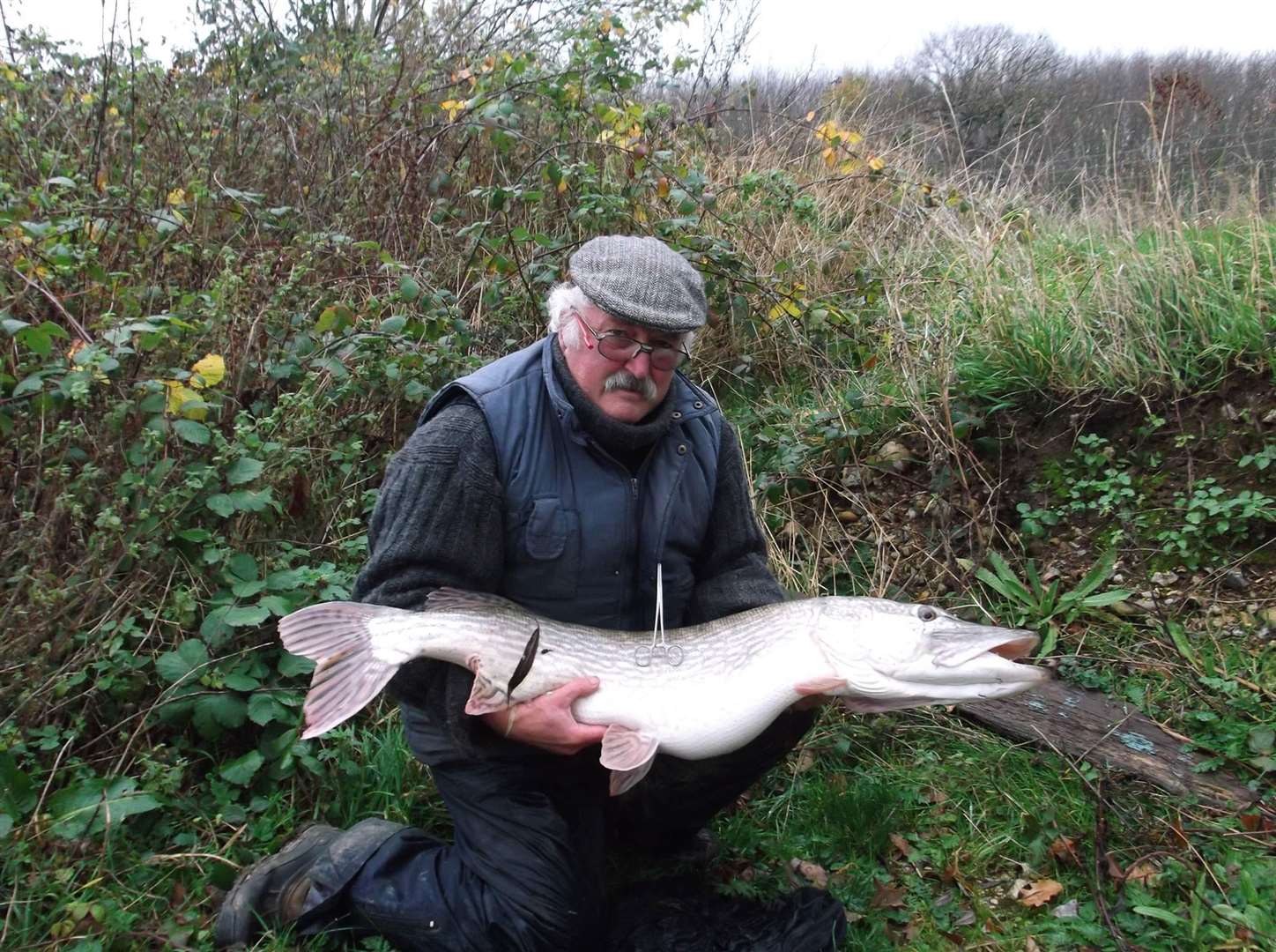 Ron Meares, from Canterbury and District Angling Association