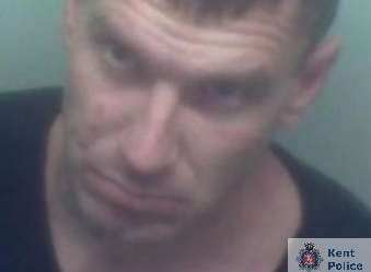 Ricky Whiskin is behind bars. Picture: Kent Police